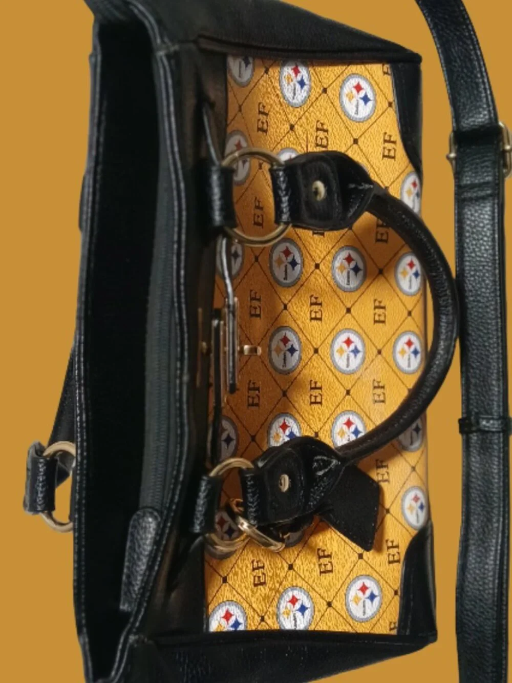 Danbury Mint Pittsburgh Steelers Personalized Handbag